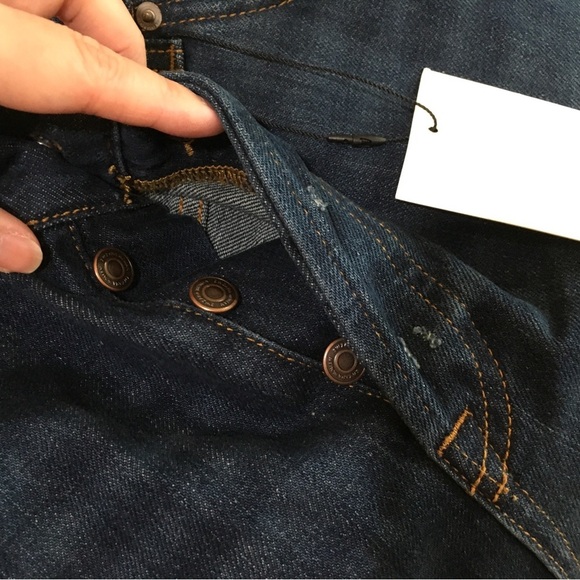 Zara jeans Signature Denim The Relaxed Cropped high waist women 4 - Picture 11 of 11